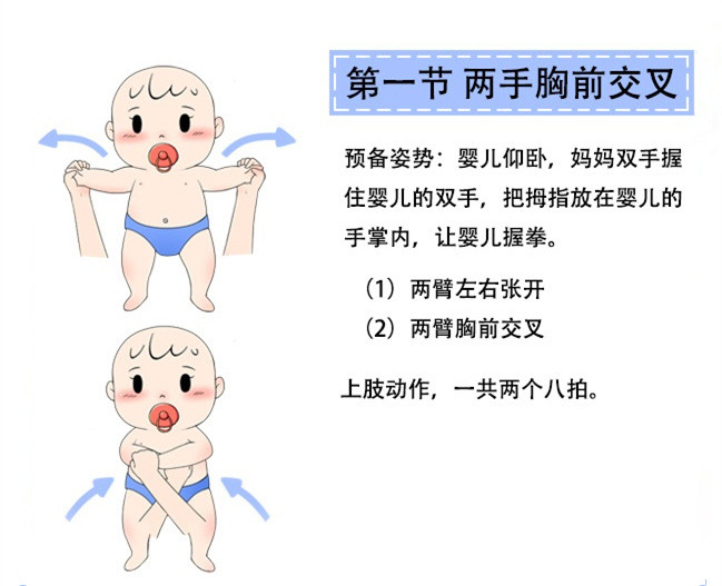 給寶寶做被動操好處多，再不做就晚了